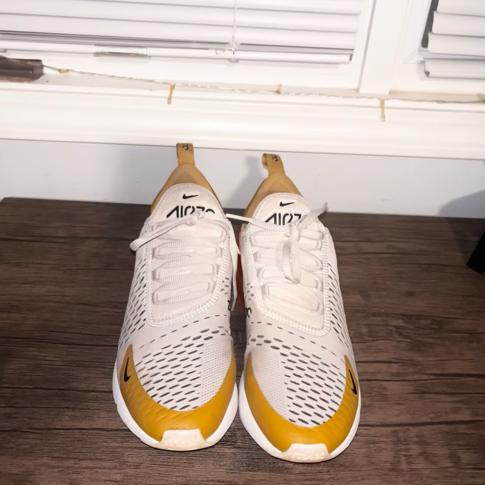 Women’s Nike Air Max 270 Flight Gold Sneakers
